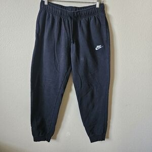 Nike Black Jogger Sweat Pants Medium